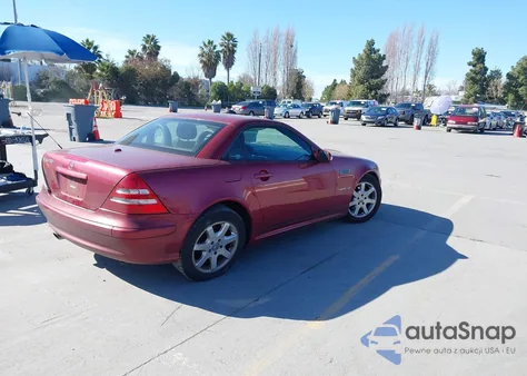2003 Mercedes-Benz Slk 230 Kompressor z USA, uszkodzony, nr VIN WDBKK49F53F292648